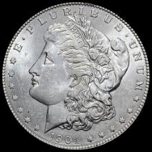 1904-O Silver Morgan Dollar GEM BU