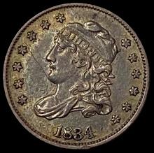 1834 Capped Bust Half Dime NEARLY UNCIRCULATED