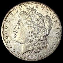 1885-S Silver Morgan Dollar NEARLY UNCIRCULATED