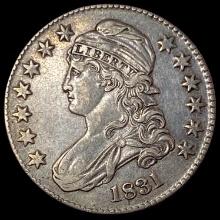 1831 Capped Bust Half Dollar CLOSELY UNCIRCULATED