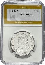 1829 50C PGA AU58