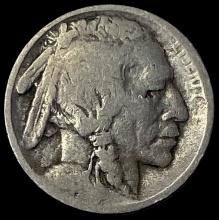 Buffalo Nickel 1913-S Type 2 5 Cents NICELY CIRCULATED