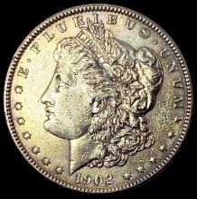 1902 Morgan Silver Dollar CLOSELY UNCIRCULATED