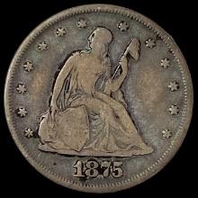 1875 Seated Liberty Twenty Cents NICELY CIRCULATED