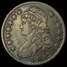 1812 Capped Bust Half Dollar NEARLY UNCIRCULATED