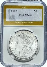 1902 Morgan Dollar PGA MS64