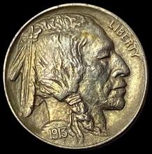 1913-D Type 1 Buffalo Nickel GEM BU