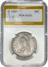 1807 50C PGA AU55