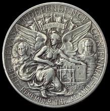 1934 Silver Texas Independence Half Dollar NEARLY CIRCULATED