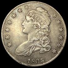 1835 Silver Capped Bust Half Dollar NEARLY CIRCULATED