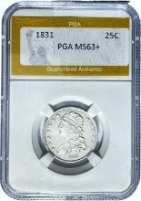1831 25C PGA MS63+