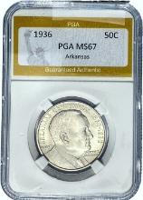 1936 50C Arkansas PGA MS67