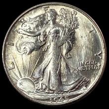 1945 Silver Half Dollar (Walking Liberty) UNCIRCULATED