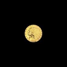 1928 Indian Head Gold $2.50 Quarter Eagle CHOICE AU
