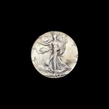 1934-D Silver Half Dollar Walking Liberty CLOSELY UNCIRCULATED