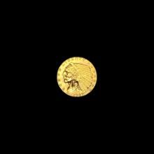 1927 Indian Head Gold $2.50 Quarter Eagle UNCIRCULATED