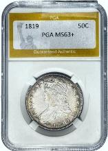 1819 50C PGA MS63+