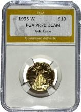 1995-W Gold Eagle PGA PR70 DCAM