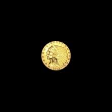1913 Indian Head Gold Half Eagle $5 CHOICE AU
