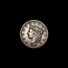 1839 Braided Hair Large Cent LIGHTLY CIRCULATED