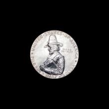 1920 Silver Pilgrim Tercentenary Half Dollar GEM BU