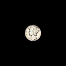 1919-S Mercury Dime LIGHTLY CIRCULATED