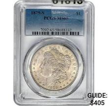 1879-S Morgan Silver Dollar  MS65