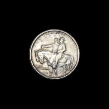 1925 Stone Mountain Silver Half Dollar CLOSELY UNCIRCULATED