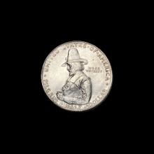 1920 Silver Pilgrim Half Dollar CLOSELY UNCIRCULATED