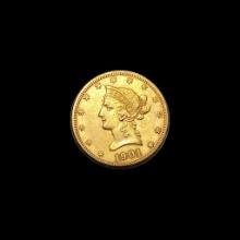 1901-S Gold $10 Liberty Head Eagle CLOSELY UNCIRCULATED