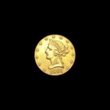1901 Liberty Head $10 Gold Eagle CLOSELY UNCIRCULATED