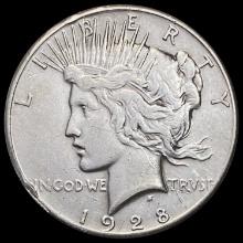 1928 Peace Dollar  LIGHTLY CIRCULATED