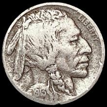 1913-D Ty 2 Buffalo Nickel LIGHTLY CIRCULATED