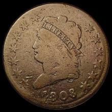 1808 Classic Head Large Cent NICELY CIRCULATED
