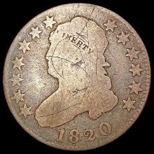 1820 Capped Bust Quarter NICELY CIRCULATED