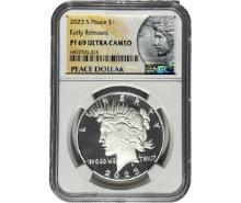 2023-S Silver Peace Dollar NGC PF69 UC