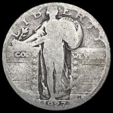 1927-S Standing Liberty Quarter NICELY CIRCULATED