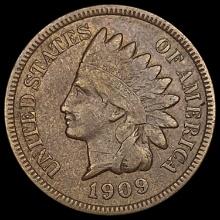 1909-S Indian Head Cent NEARLY UNCIRCULATED