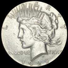 1928-S Silver Peace Dollar UNCIRCULATED