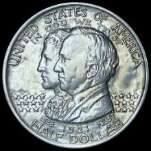 1921 Silver Half Dollar Alabama Centennial CHOICE AU