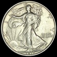 1917 Walking Liberty Half Dollar UNCIRCULATED