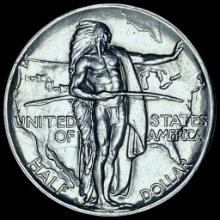 1926 Silver Half Dollar Oregon Trail GEM BU