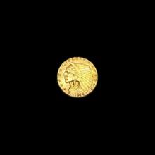 1914 Indian Head Gold $2.50 Quarter Eagle CLOSELY UNCIRCULATED