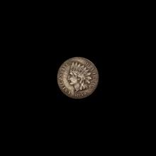 1859 Copper-Nickel Indian Head Cent NEARLY UNCIRCULATED