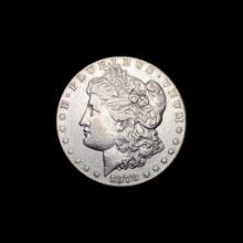 1878-CC Silver Morgan Dollar CLOSELY UNCIRCULATED