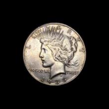 1935-S Silver Peace Dollar CLOSELY UNCIRCULATED