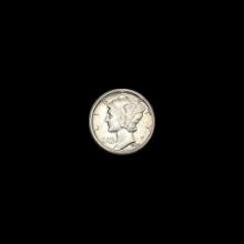 1934-D Silver Mercury Dime UNCIRCULATED