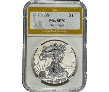 2012-S Silver Eagle PGA PR70