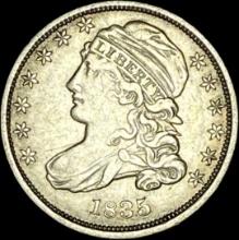 1835 Capped Bust Dime NEARLY UNCIRCULATED