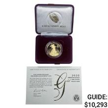 2020 American Eagle 1OZ Gold Proof Coin w/ Case